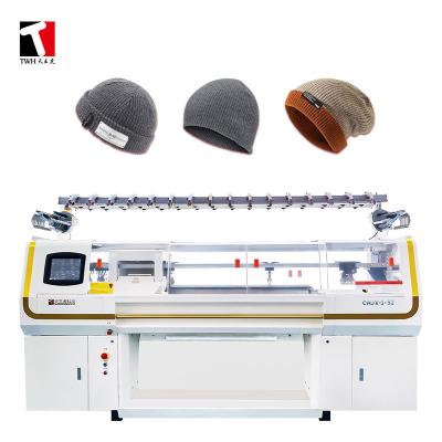 China 100 Inch Hat Knitting Machine , 1.6KW Three System Flat Knitting Machine for sale