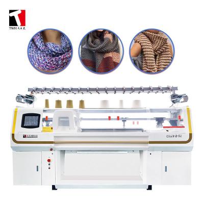 China 56'' Scarf Knitting Machine ,  1.3KW 10 Gauge Flat Knitting Machine for sale
