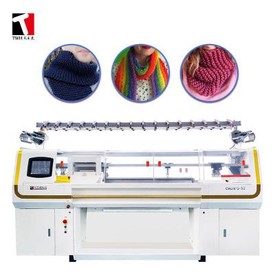 China 28 Inch 7 Gauge Scarf Knitting Machine Knitwear With Three System for sale