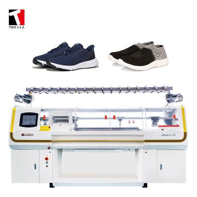 China 1.2m/s Shoe Upper Knitting Machine , Jacquard 3d Flat Knitting Machine for sale