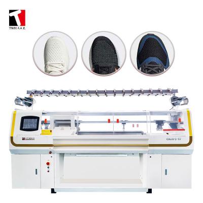 China 60 Inch 16gg 3D Vamp Flat Knitting Machine For Shoes Three System for sale