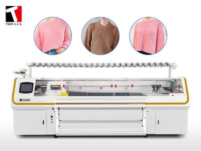 China three System Computer Controlled Knitting Machine With 4 Guide Rails for sale