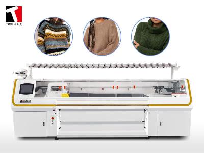 China Double System Computer Controlled Knitting Machine 52'' 3.5G for sale