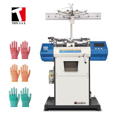 China 13G Cotton Knitted Hand Gloves Machine With 7'' Touch Screen Display for sale