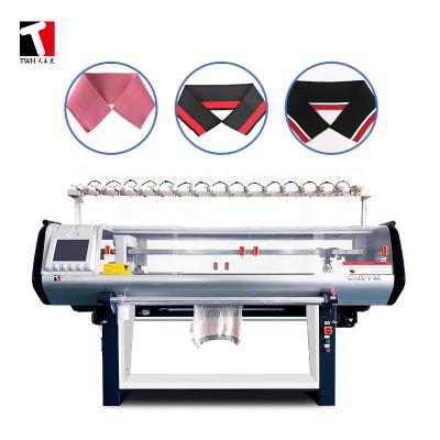 China 32 Segments Collar Flat Knitting Machine 100 Inch 14G CAD systems for sale