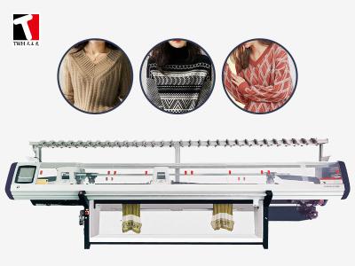 China Sweater Knitting Machine Flat Bed 2 System 2 Head For Knitwear for sale