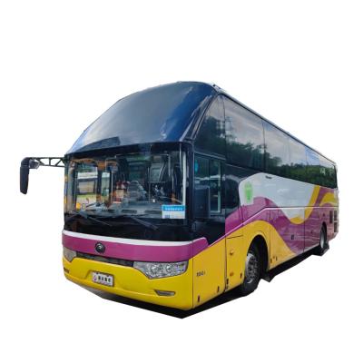 China O ônibus de ônibus usados Yutong de 49 lugares foi produzido em janeiro de 2013 à venda