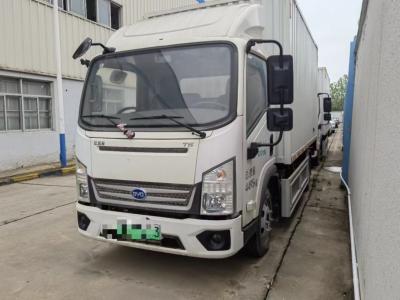 China Single Row Used Cargo Truck BYD T5A4.5T4.03 Meter Pure Electric Box Type Light Truck for sale