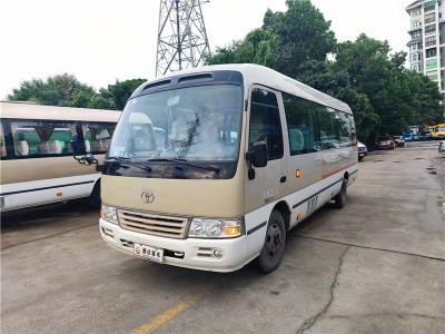 China Toyota Diesel Second Hand Luxury Bus 23 Seats Coaster Series for sale