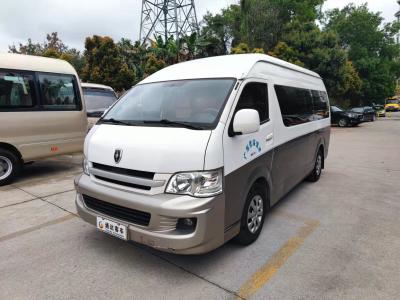 China Jinbei 14 zitplaatsen tweedehands minibus Euro 4 Gebruikte 14 passagiersbus Te koop