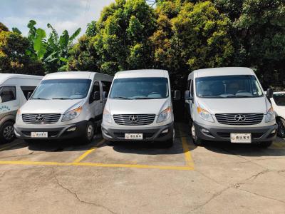 China JAC Minibus de segunda mão de 14 lugares Vans de passageiros usados com ar condicionado à venda
