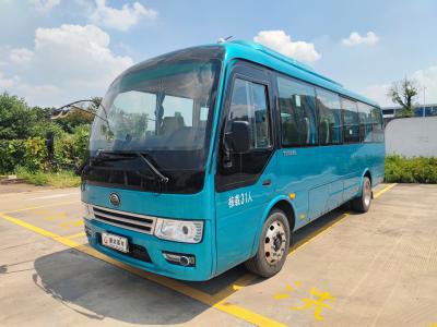 China Autobuses de lujo eléctricos usados 31 asientos con transmisión automática en venta