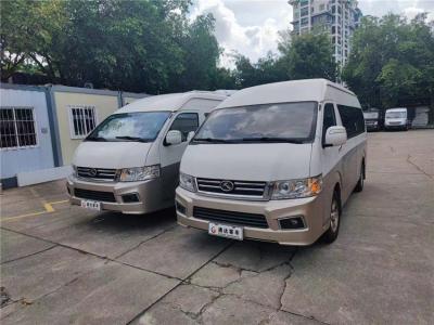 China 5.5m tweedehands Mini Van King Long XMQ6112 Gebruikte 14 personenbus Te koop