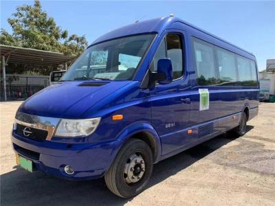 China Long River Used Mini Coach 19 Seater Second Hand Electric Vans for sale