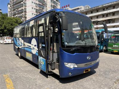 China Diesel  Used Tourist Bus 37 Seats 2 Door LHD Euro 4 With Manual Transmission for sale