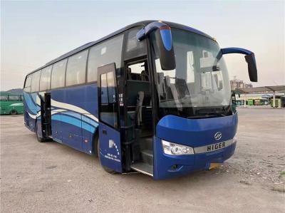 China Haige 49 Seats Used Coach Bus Diesel Euro 4 Used Left Hand Drive Buses for sale