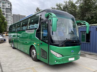 China LHD Used Electric Bus 200kw Power 48 Seats Tourist Bus Second Hand for sale