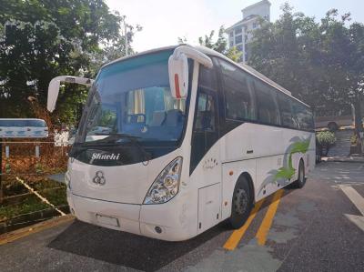 China Shuchi 46 Seats Used Electric Bus Automatic Used Cars Mini Bus for sale