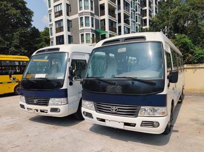 China 20 Seats Used Toyota Bus 120 Km/H LHD Used Left Hand Drive Bus for sale