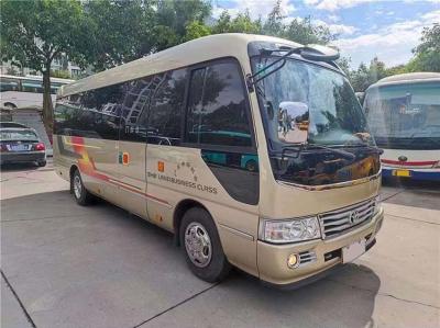 Chine Autobus d'occasion Toyota à essence 11 places Autobus d'occasion Toyota Coaster homologué ISO à vendre