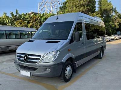 China Manual Second Hand Mini Buses , Benz 17 seats Used Passenger Van for sale