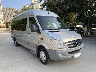 China Benz 17 zitplaatsen bus tweedehands handgestuurde transmissie Gebruikte personenauto's Te koop