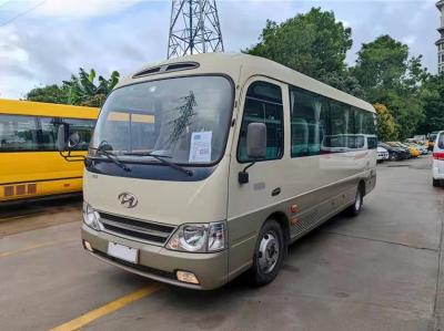 China Manual Used Hyundai Vans 23 Seats Used Left Hand Drive Minibuses for sale