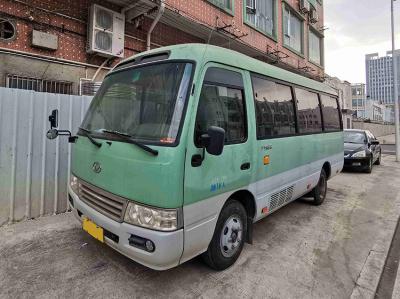 China 15-23 Seats Used Mini Coach LHD Euro 3 Second Hand Passenger Bus for sale