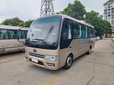 中国 Euro 5 LHD 中古市用バス 19 席 マニュアルトランスミッションの中古公共バス 販売のため