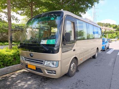 China Diesel 19 Seats Previously Owned Vans , Manual Second Hand Passenger Van for sale