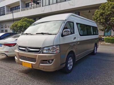 China Joylong Gebruikte minibus 15 zitplaatsen - 23 zitplaatsen Dieselmotor Gebruikte passagiersbus Te koop