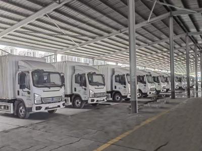 China Automatic Used Cargo Truck / BYD Used Cargo Vehicles with 2 Doors for sale