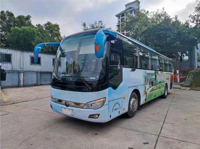China Grandes ônibus usados Yutong Transmissão manual Motor diesel de 11m Ônibus urbano usado à venda