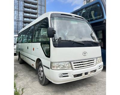 China Toyota Used Coaster Bus Euro 3 Emission Standard With LHD Steering Position Gasoline Engine for sale