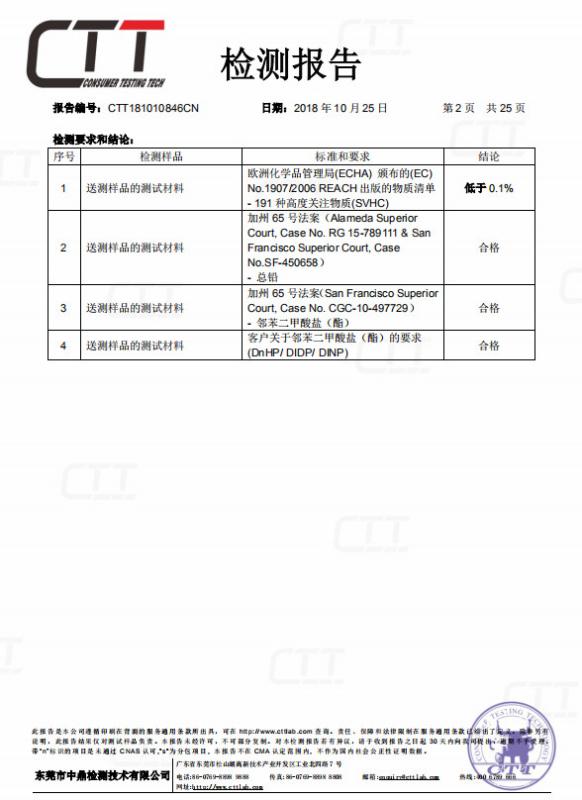 Tesrt Report - Shenzhen Yihuaxing Technology Co., Ltd.