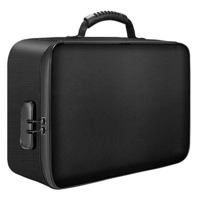 China Office Home Safe Storage Fireproof Money Lock Organizer  Briefcase Bag Fireproof Document Bag for sale