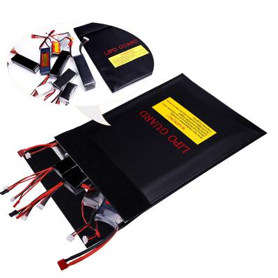 China Fire Retardant Lipo Battery Bag For Charging And Storage 7x9 Inches for sale