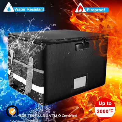 China Important Document Organizer 15.5 Inches Large File Folder Multi Layer Fireproof Waterproof for sale
