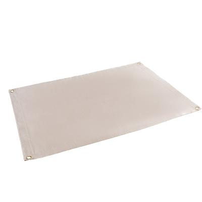 China Silicone Coated Emergency Fire Blanket 0.43mm Fiberglass 60x80cm for sale
