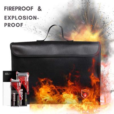 China ODM Fire Resistant Packaging Large Capacity Lightweight Security Fireproof Bag for sale
