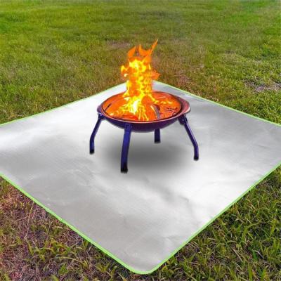 China OEM Silicone Coated Fibreglass Fire Blanket 5x8m BSCI Certificated for sale