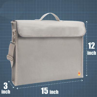 China OEM Fiberglass Fire Resistant Bag Lightweight With Zipper Closure for sale