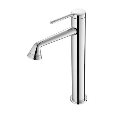 China 316.6mm Extended Basin Mixer Faucet Bathroom Brass Mixer Tap for sale