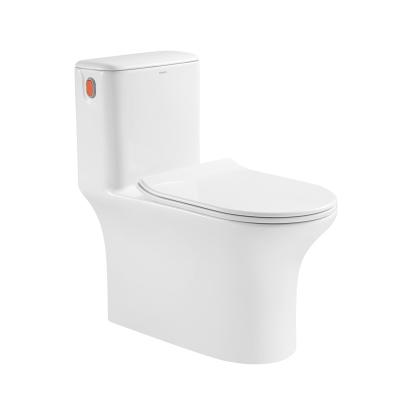 China White One Piece Elongated Toilet With Seat 1.28 Gpf 5L for sale