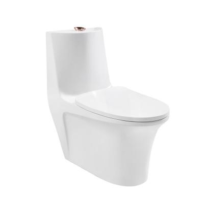 China 0.85GPF Elongated One Piece Toilets Seat Included Single Flush for sale
