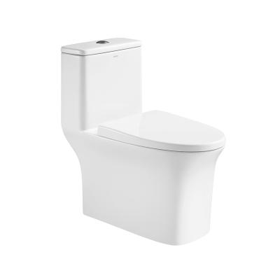 China 1.1 GPF One Piece Toilets Elongated 12 Inch Rough S trap 300mm for sale