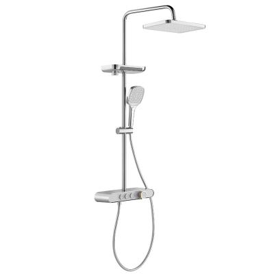 China High Pressure Brass Hand Shower Mixer Set With 3 Function Contemporary for sale