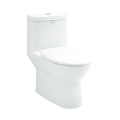 China Ceramic Bathroom One Piece Toilets , Washdown Flushing 1 Piece Wc for sale