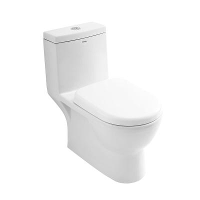 China ARROW AG1176M/L Bathroom One Piece Toilet Bowl S Trap Soft Closed Seat for sale