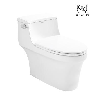 China UPC Single Flush One Piece Toilets Sanitary Ware S trap 300mm for sale